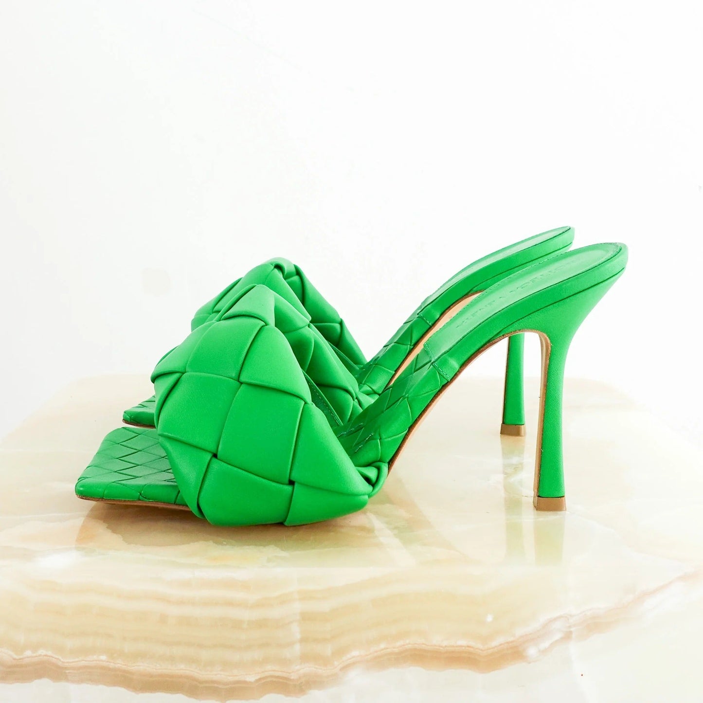 Lido Green Heels